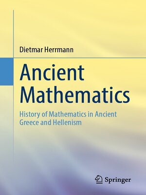 cover image of Ancient Mathematics